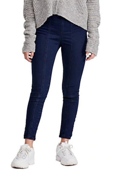 Free People Feel Alright Skinny Jeans Sz 24 - Picture 3 of 5